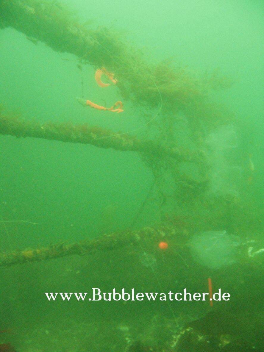 Reling auf dem Achterschiff